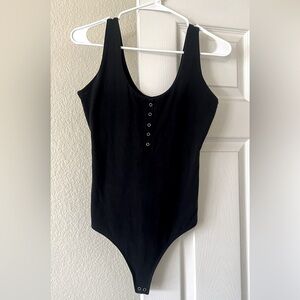 Abercrombie snap tank bodysuit